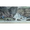 Gravure "Glacières du Grindelwald" par ABERLI