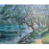 Tableau "Bord de l'Arve" signé TIMENOVITCH 33