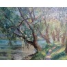 Tableau "Bord de l'Arve" signé TIMENOVITCH 33