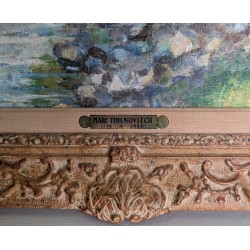 Tableau "Bord de l'Arve" signé TIMENOVITCH 33