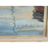 Aquarelle "Port de Genève" signée E. ZBINDEN 45