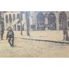 Gravure "Place Longemalle" signée J. MÉGARD 96