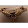 Broche Aigle en or