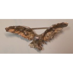 Broche Aigle en or