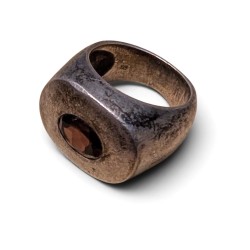 Bague en argent 925 avec quartz