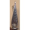 Harpe miniature en argent 800