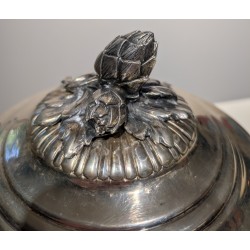 Légumier en argent 800