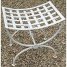  Tabouret en fer forgé de fabrication sur  Moinat SA  - Antiquités décoration