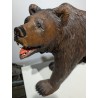 Ours marchant en bois sculpté de Brienz