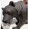 Ours marchant en bois sculpté de Brienz
