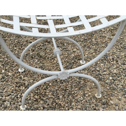  Tabouret en fer forgé de fabrication sur  Moinat SA  - Antiquités décoration