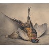 Dessin "Nature morte" signé X DE PORET