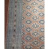 Tapis Bokhara fond rose