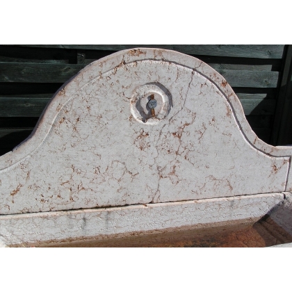 Pink marble wall fountain at  Moinat SA  - Antiques and home décor