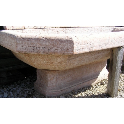 Pink marble wall fountain at  Moinat SA  - Antiques and home décor