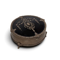 Boite en argent et écaille de tortue