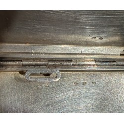 Boite à cigarettes en argent 900