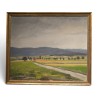 Tableau "Campagne genevoise" signé Chr ZWAHLEN