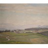 Tableau "Campagne genevoise" signé Chr ZWAHLEN