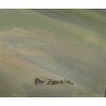 Tableau "Campagne genevoise" signé Chr ZWAHLEN