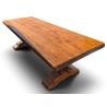 Grande table de monastère en chêne