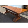 Grande table de monastère en chêne