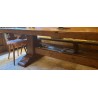 Grande table de monastère en chêne