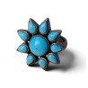 Bague Zuni en argent 925 et turquoise