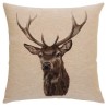 Coussin Cerf, beige