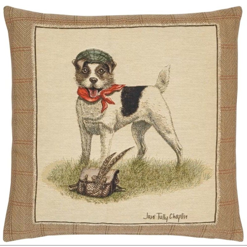 Coussin "Chien Jack Russell"