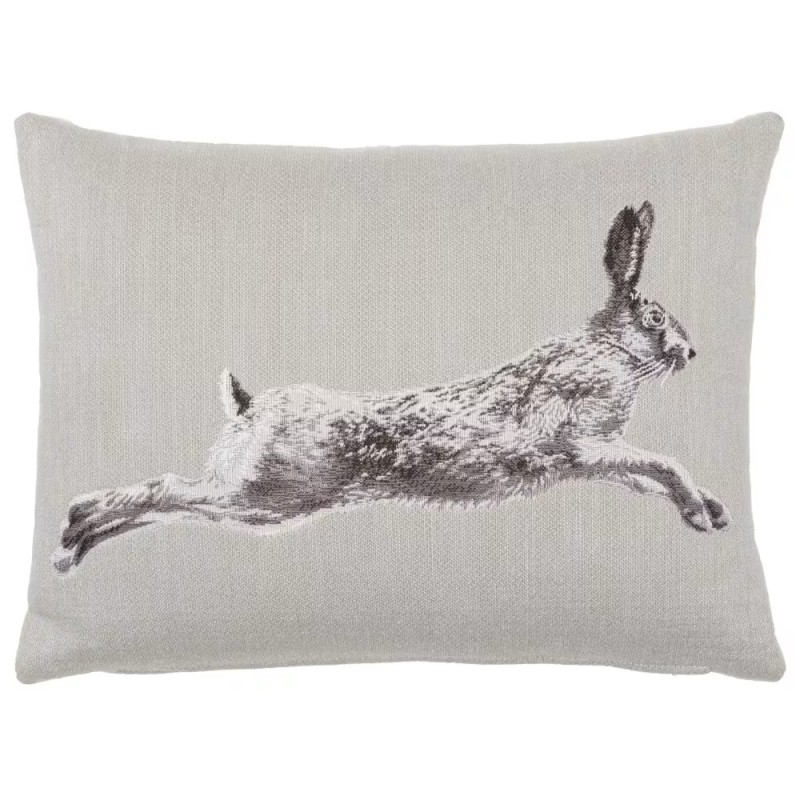 Coussin allongé "Lièvre"
