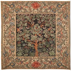 Plaid en laine Arbre de vie