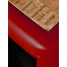 Chevet téléphérique rouge