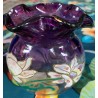 Paire de petit vase LEGRAS en verre émaillé