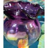 Paire de petit vase LEGRAS en verre émaillé