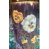Vase LEGRAS en verre émaillé