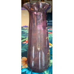 Paire de vase LEGRAS en verre émaillé