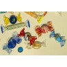Lot de bonbons en verre de Murano