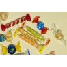 Lot de bonbons en verre de Murano