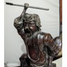 Bronze japonais "Pêcheur"
