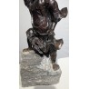 Bronze japonais "Pêcheur"