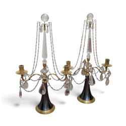 Paire de girandoles style Directoire