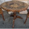 Ensemble de Brienz sculpté et marqueté "Cerf"