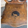 Ensemble de Brienz sculpté et marqueté "Cerf"
