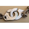 Bracelet en or blanc Menottes Dinh Van
