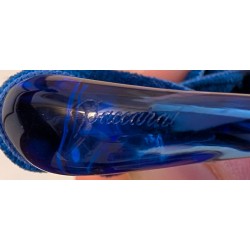 Collier Coeur en cristal bleu de BACCARAT