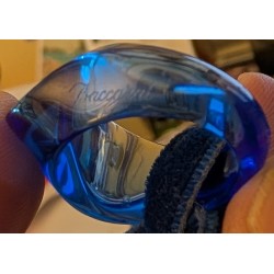 Collier Coeur en cristal bleu de BACCARAT