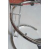 Table d'appoint E1027 ajustable chromée