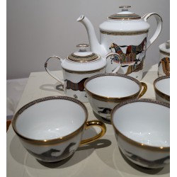 Service à thé "Cheval d'Orient" par HERMÈS