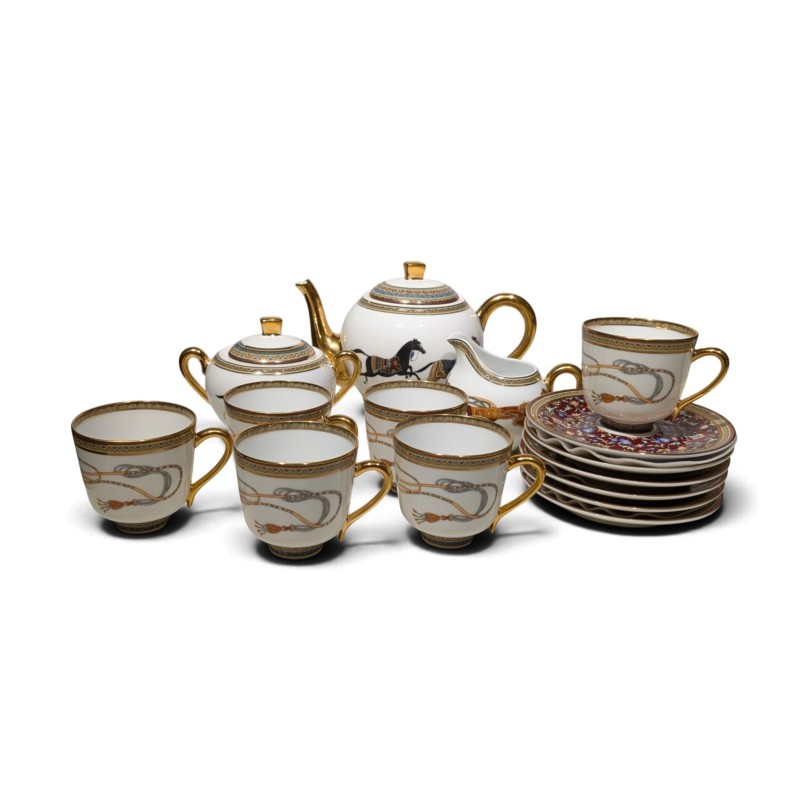 Service à café "Cheval d'Orient" par HERMÈS